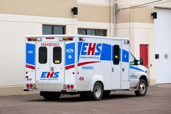 Brookfield Canada December 2015 Ehs Vehicle Emergency Health Services Ehs — Stock Photo, Image