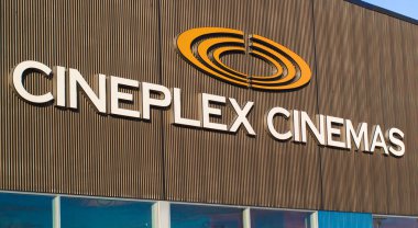 Truro, Kanada - 24 Kasım 2017: Cineplex Odeon Corporation, Kanada ve ABD 'deki tiyatroları da içeren Kuzey Amerika' nın en büyük sinema operatörlerinden biriydi..