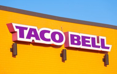 Stewiacke, Kanada - 16 Ocak 2017: Taco Bell Kaliforniya merkezli bir fast food restoran zinciridir.