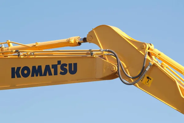 East Mountain Kanada Mayıs 2017 Komatsu Ağır Endüstriyel Askeri Teçhizat — Stok fotoğraf