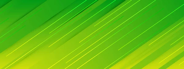 Fond Dynamique Avec Lignes Diagonales Gradient Vert Lignes Droites Avec — Image vectorielle