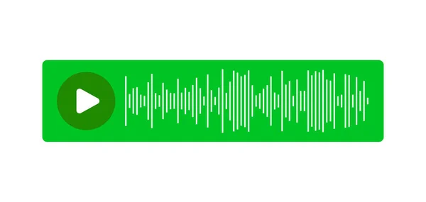 Playing Audio Message Voice Message Icon Speech Recorde Speaker Ilustrações De Stock Royalty-Free
