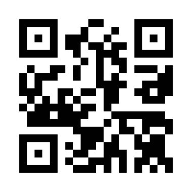 QR kodu. Beyaz arkaplanda izole edilmiş tarama için örnek vektör QR kodu