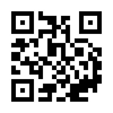 QR kodu. Beyaz arkaplanda izole edilmiş tarama için örnek vektör QR kodu