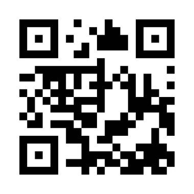 QR kodu. Beyaz arkaplanda izole edilmiş tarama için örnek vektör QR kodu