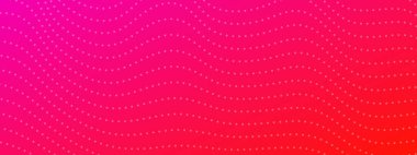 Yarım tonlu notalı arka plan. Beyaz noktalı kırmızı zemin. Modern soyut vektör tasarım şablonu