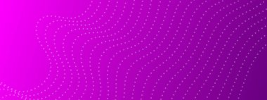 Yarım tonlu notalı arka plan. Beyaz noktalı mor fon. Modern soyut vektör tasarım şablonu