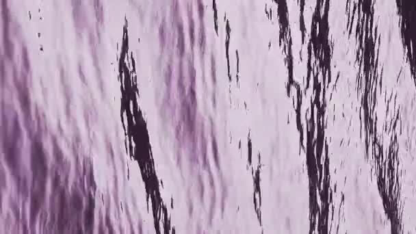 Vertical Background Video Flowing Water Nature Abstract Purple Ripples Copy — стоковое видео