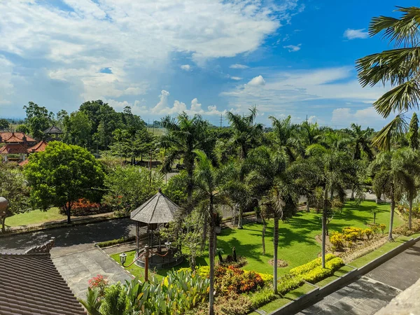 Bali Badung Régens Hivatalának Nézete Puspem Ben Kormány Központja — Stock Fotó