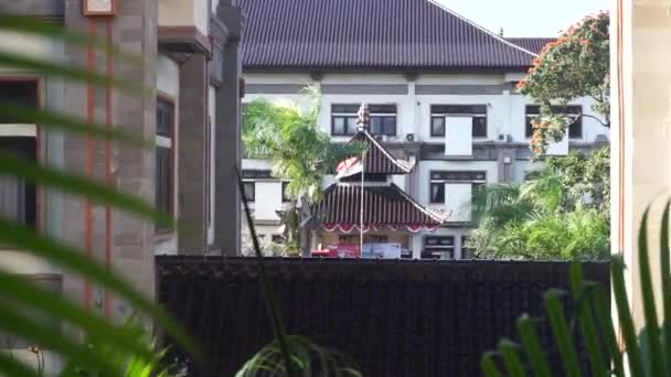 Regierungsgebäude Badung Regency Bali — Stockvideo