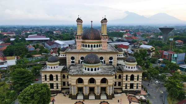 Yogyakarta Indonesia May 2022 Beautiful Aerial View Great Mosque Yogyakarta — Foto de Stock
