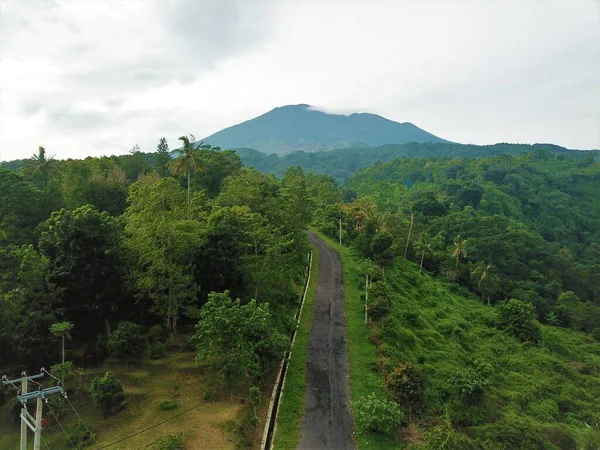 Kuningan Indonesia June 2022 Beautiful Aerial View Tourist Park Mountains — 图库照片