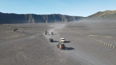 Bromo Dağı, Doğu Java-Endonezya 'nın güzel hava manzarası.