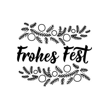 İyi tatiller. Mektup. Vektör çizimi. El ilanları, afişler ve posterler için modern kaligrafi ögesi. Kaşlarını çatma festivali