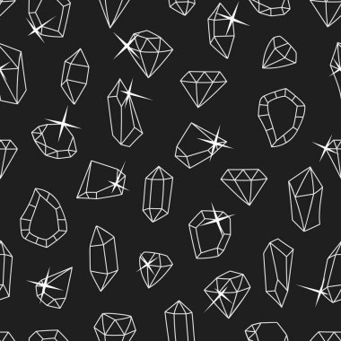 Seamless pattern with abstract diamonds. Print for textile, wallpaper, covers, surface. For fashion fabric.
