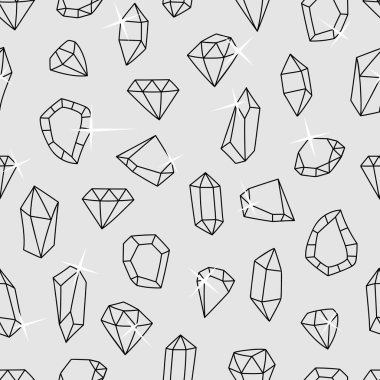 Seamless pattern with abstract diamonds. Print for textile, wallpaper, covers, surface. For fashion fabric.