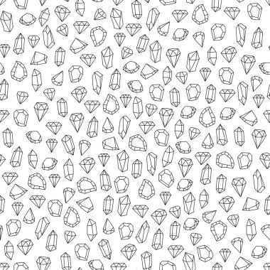 Seamless pattern with abstract diamonds. Print for textile, wallpaper, covers, surface. For fashion fabric.