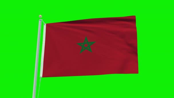 Seamless Loop Animation Morocco Flag Green Screen Background — Stock Video © dumanstock #597036606 Seamless Loop Animation Morocco Flag Green Screen Background — Stock Video © dumanstock #597036606