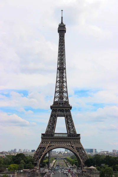 Widok Wieży Eiffla — Zdjęcie stockowe
