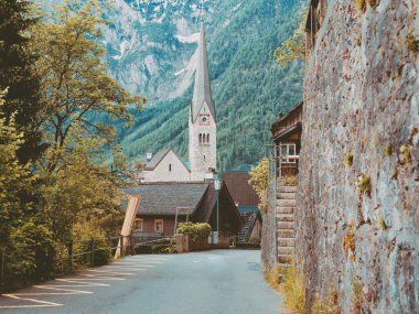 Hallstatt, Avusturya 'daki eski şapel.