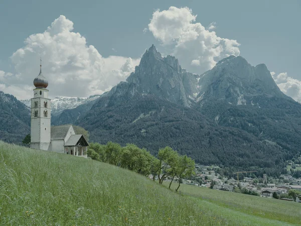 Scenic View Beautiful Alps Landscape Dolomites Italy — Stockfoto