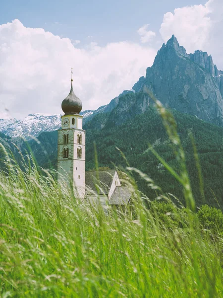 Scenic View Beautiful Church Nature — Stockfoto