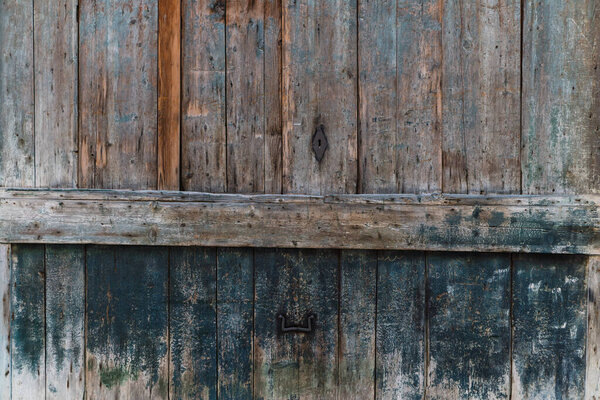 old weathered wooden background texture on wall