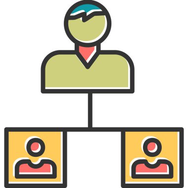 Ağ modern simgesi, vektör illüstrasyonu 