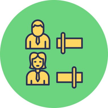 seo modern simgesinin vektör illüstrasyonu