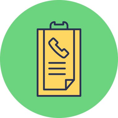 Arama listesi geçmişi modern simge vektör çizimi