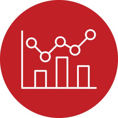 Bar Chart. web icon simple design