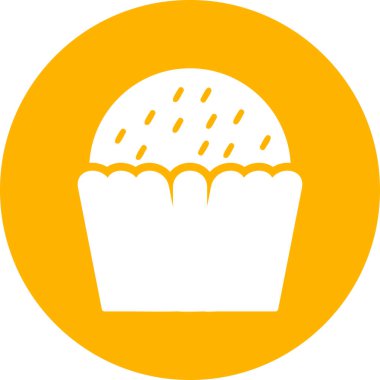 Yer mantarı. Web simgesi basit illüstrasyon