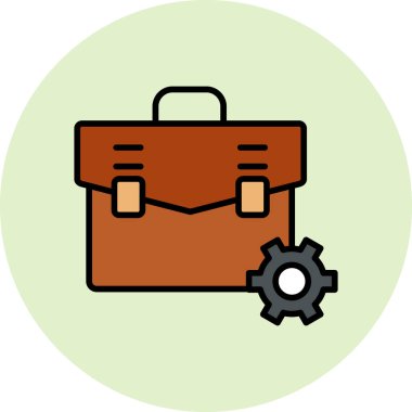 Vitesli portföy. Web simgesi basit illüstrasyon