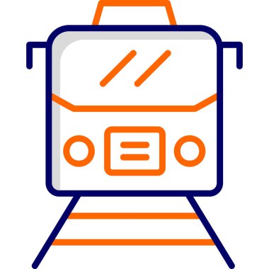 Train modern vector icon illustration
