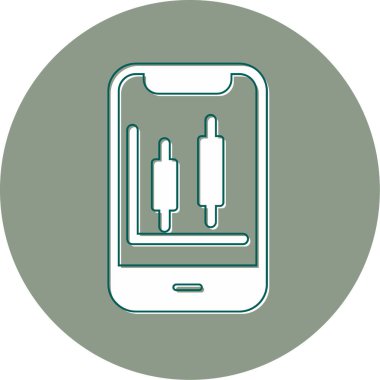 Takas. Web simgesi basit illüstrasyon