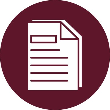 Sayfa web simgesi, vektör illüstrasyonu