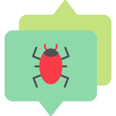 konuşma kabarcığı vektör çizimi