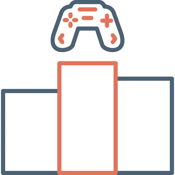 Videospiel Einfaches Design — Stockvektor