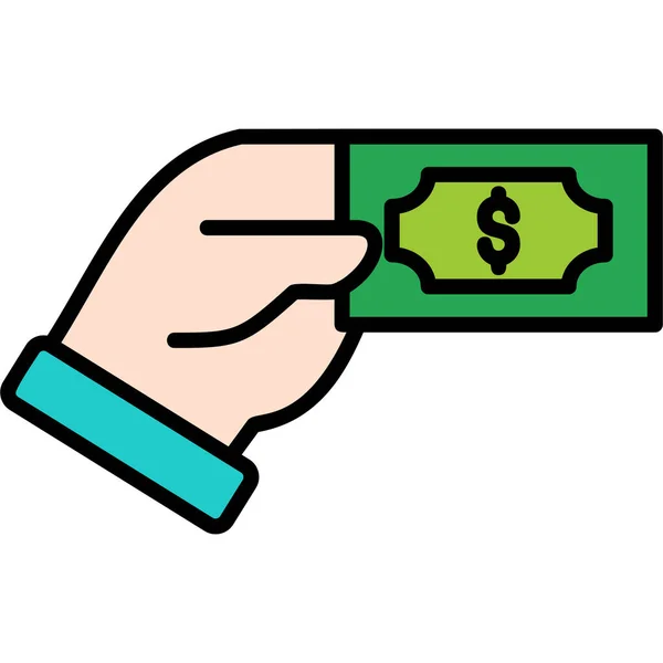 Remuneration Web Icon Simple Illustration — Stock Vector