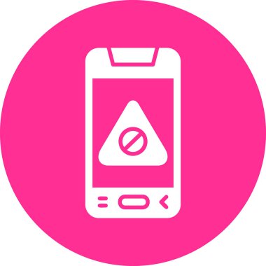 Telefon simgesinin vektör illüstrasyonu