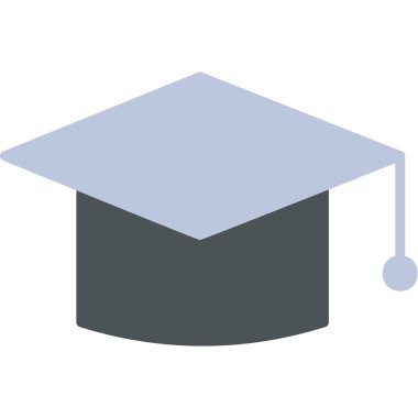 mezuniyet vektör simgesi