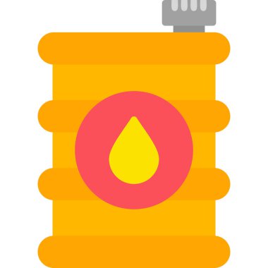 Gaz ocağı. Basit resimleme