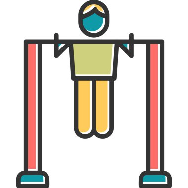 Yukarı Çubuk web simgesi vektör illüstrasyonunu kaldır