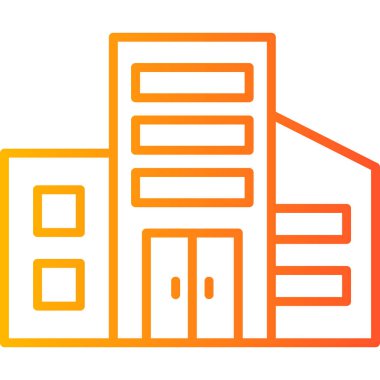 Yapı mimarisinin grafik illüstrasyonu