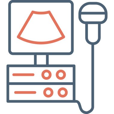 veritabanı. Web simgesi basit illüstrasyon