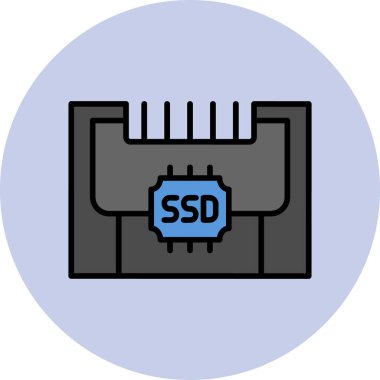 seo modern simgesinin vektör illüstrasyonu