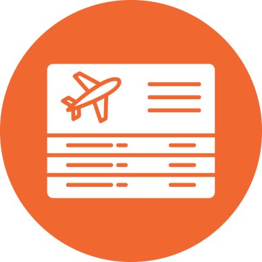 Havaalanı simgesinin vektör illüstrasyonu