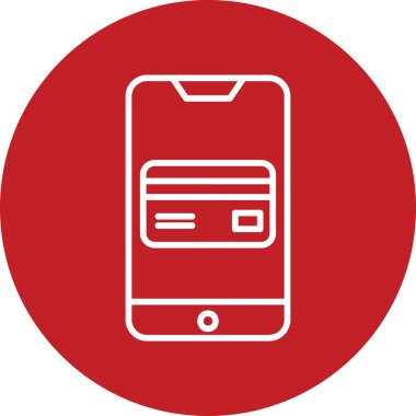 İnternetten alışveriş. Basit resimleme