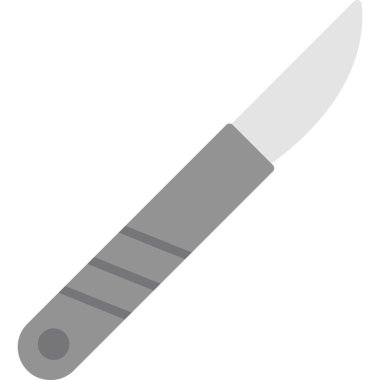 Surgical knife tool icon. vector illustration