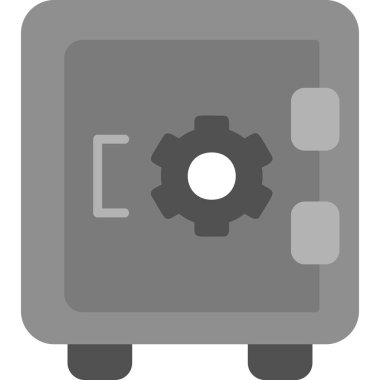 Security Box  icon vector illustration